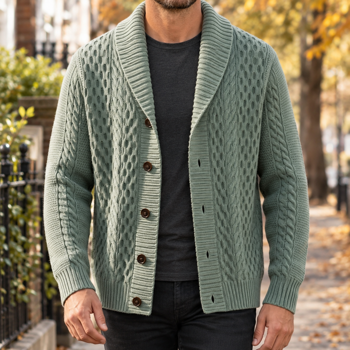 Horace Shawl Collar Sweater