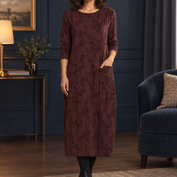 Aline Cocoon Midi Dress