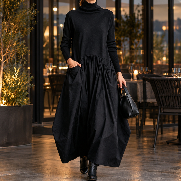 Melisande Cocoon Maxi Dress