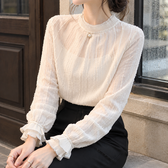 Yara Textured Blouse