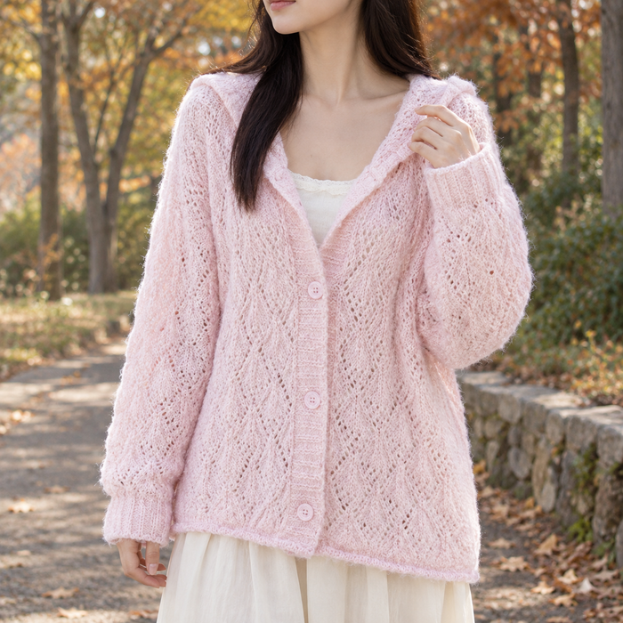 Flavia Hooded Cardigan
