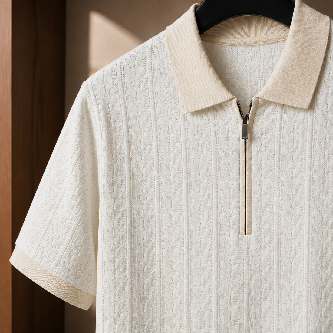 Stellan Jacquard Polo - Lead Product Detail