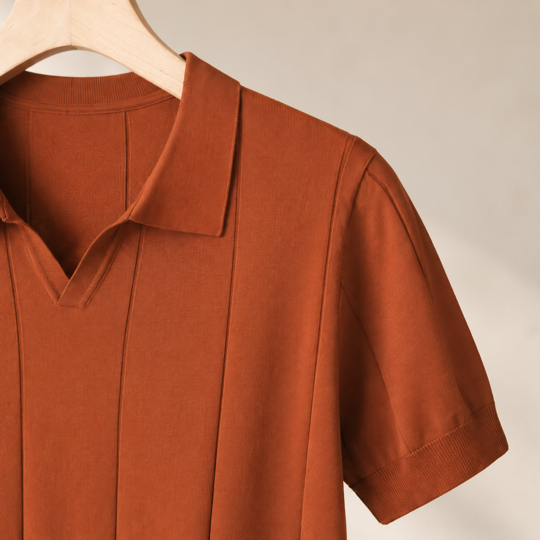 Rocco Open Collar Polo - Lead Product Detail