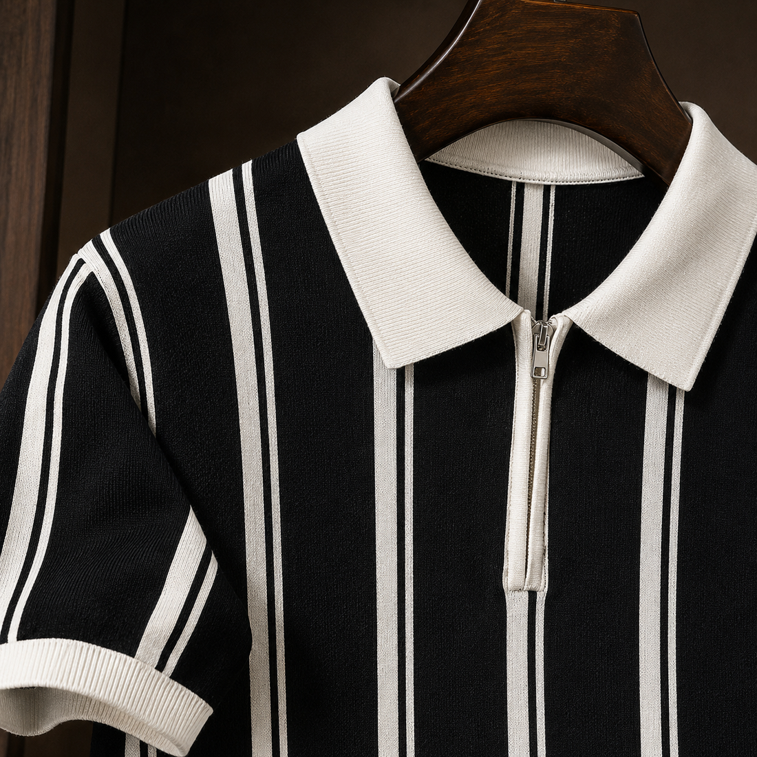 Benedict Half Zip Polo - Lead Product Detail