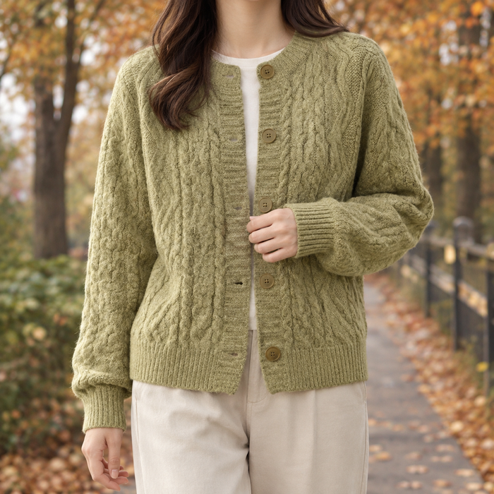 Beatrix Cable Cardigan