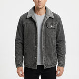 Harlan Fleece Lined Jacket - Gray