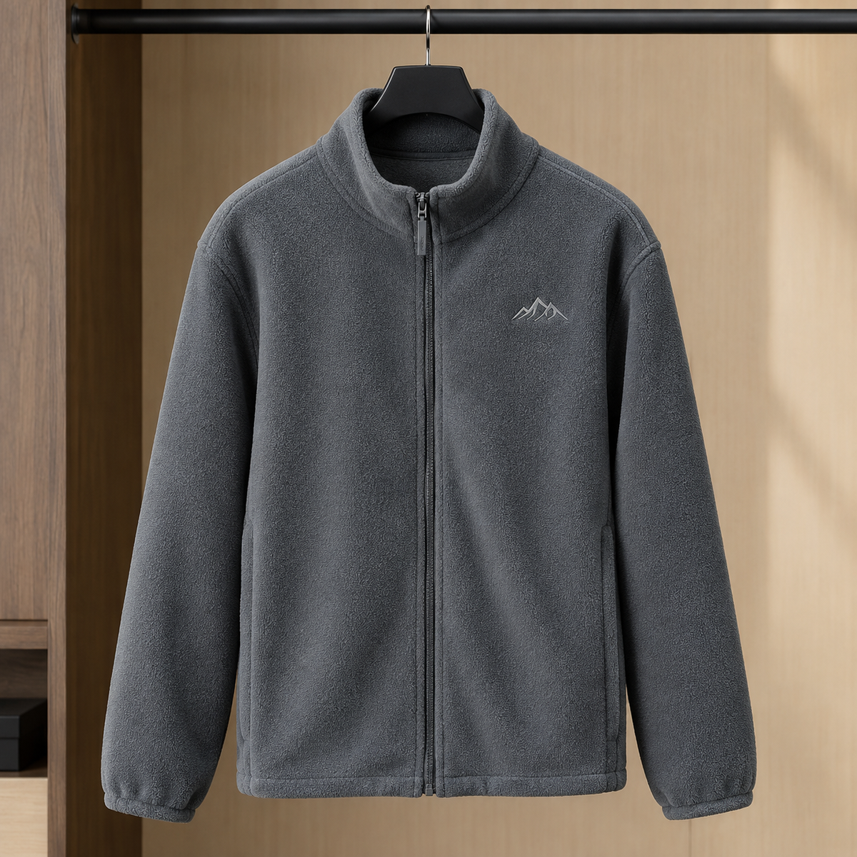 Esteban Fleece Jacket - Gray