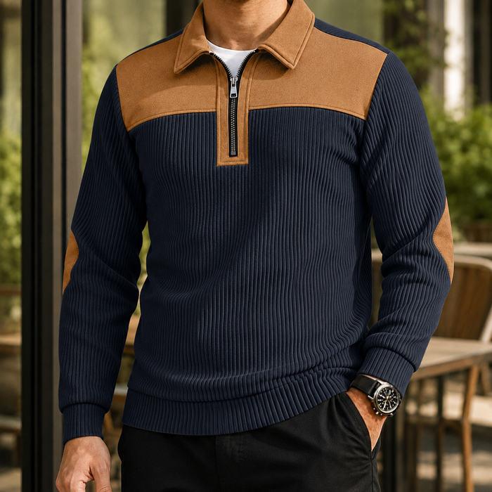 Valentin Quarter-Zip Top
