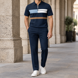 Remy Striped Set - Navy