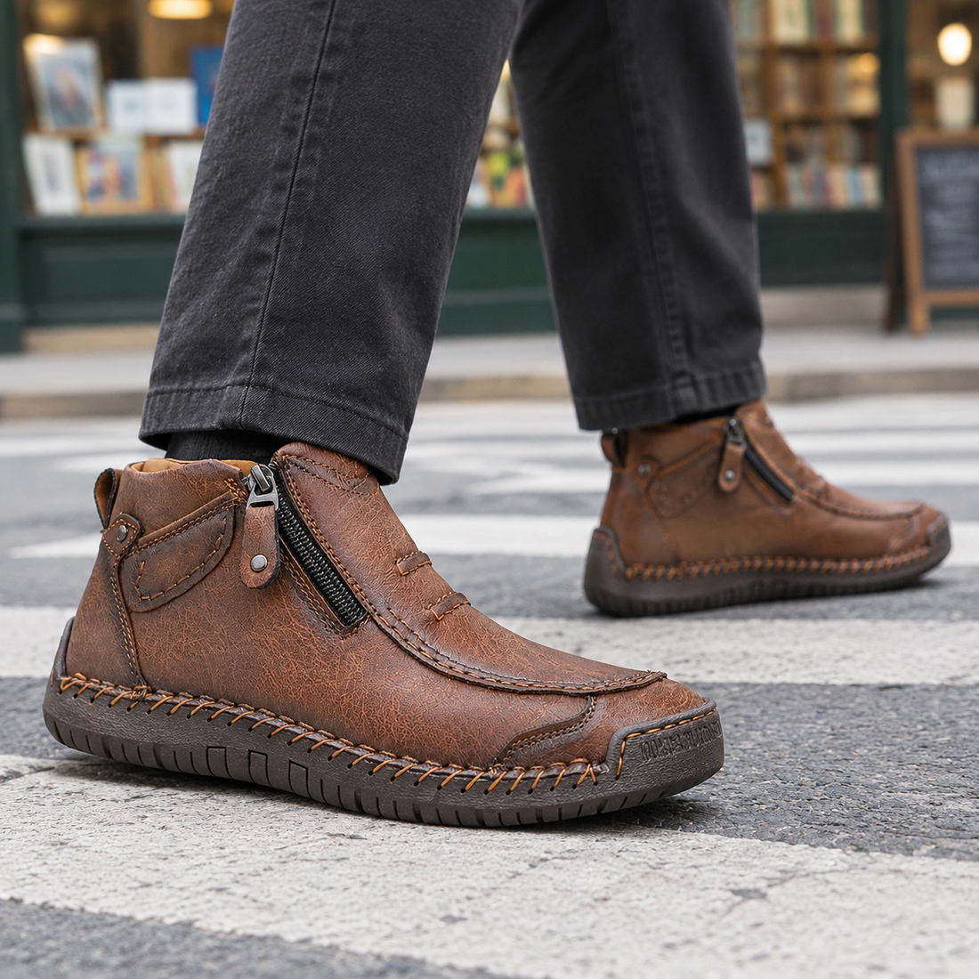 Benetti Orthopedic Boots - Brown