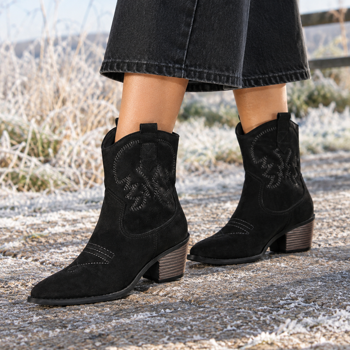 Pignatelli Western Boots - Black