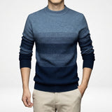 Lucian Gradient Sweater - Orchid Blue