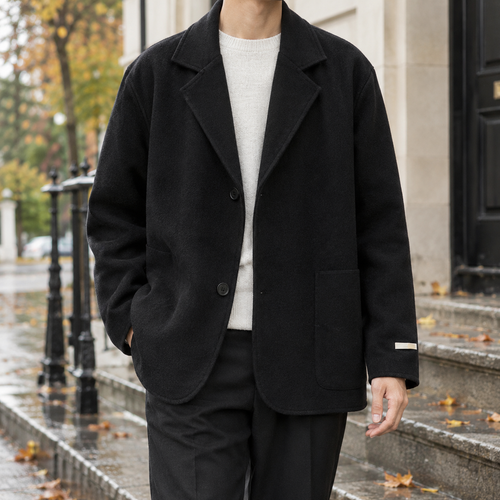 Alastair Relaxed Jacket - Black