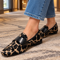 Apricot Giraffe Print