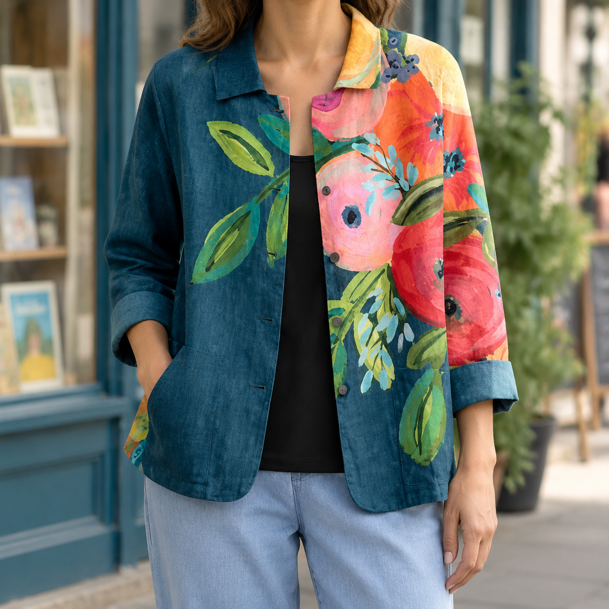 Josephine Relaxed Shirt - Multicolor