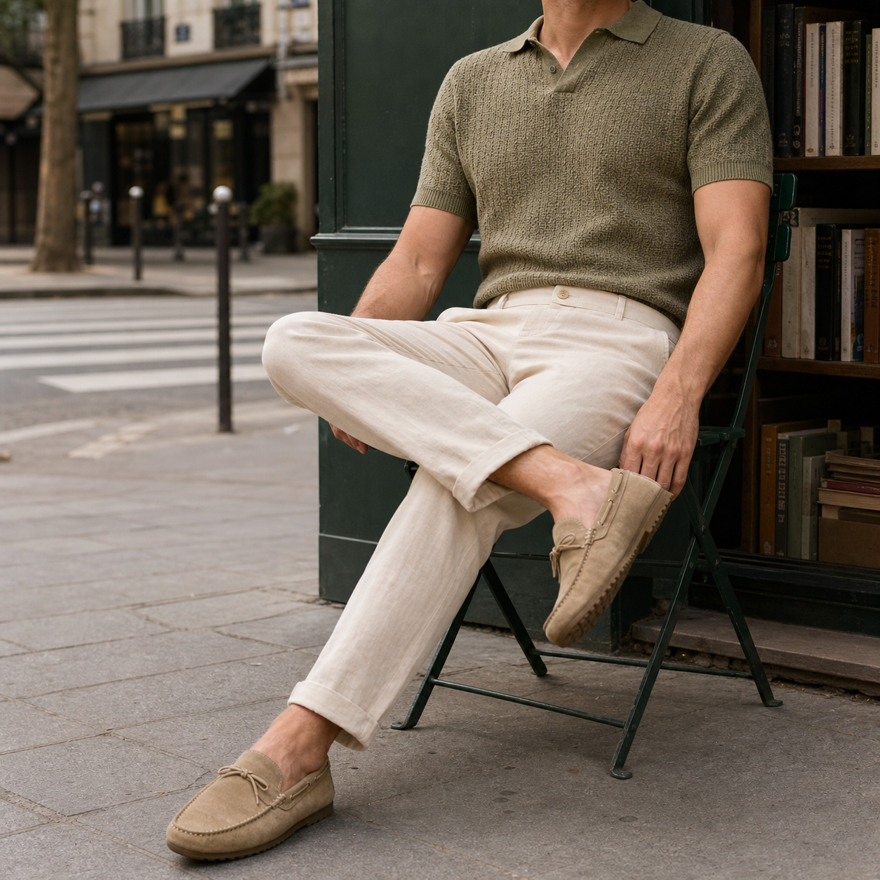 Orson Tapered Pants - Beige