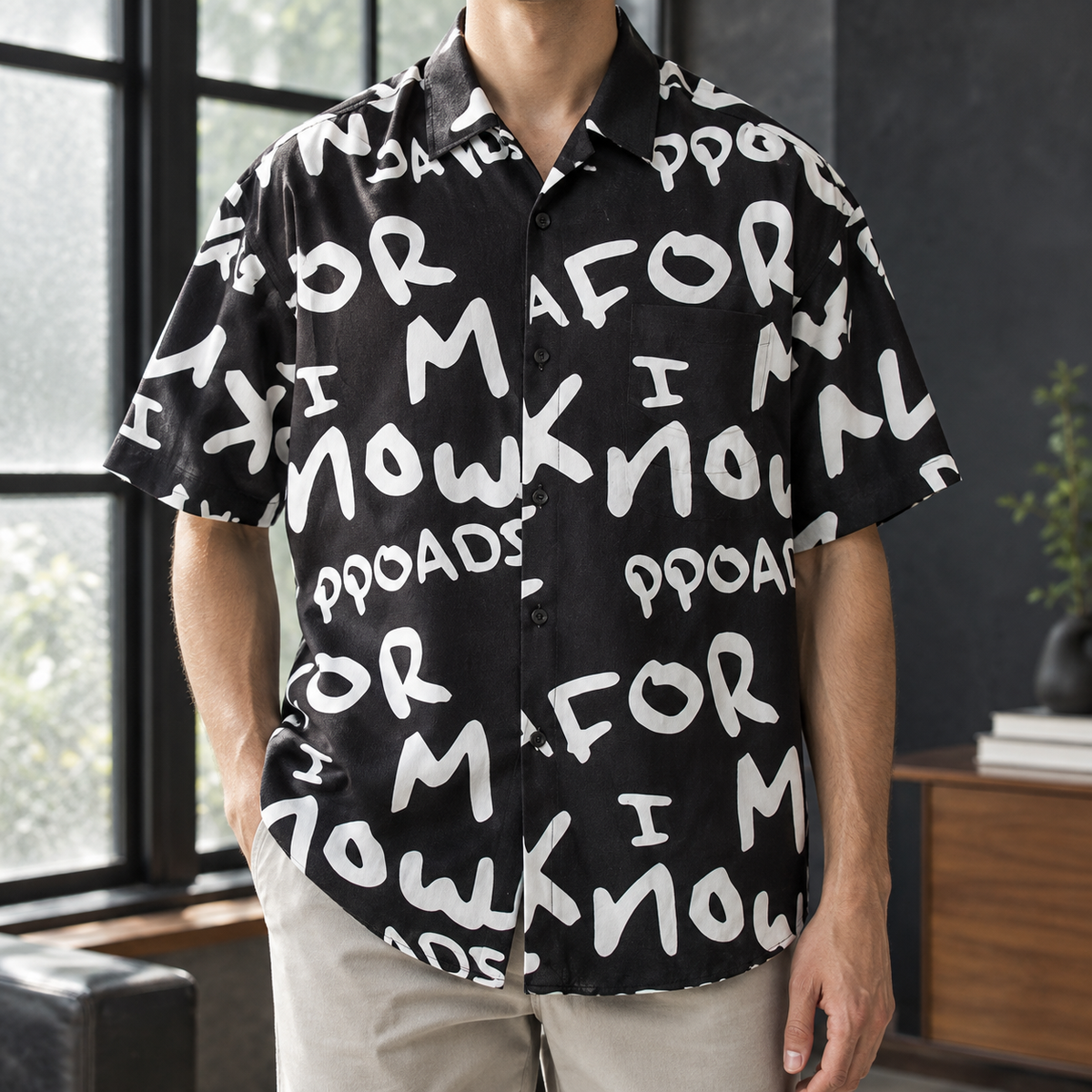 Christopher Relaxed Shirt - Black