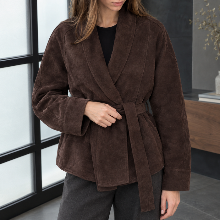 Mara Suede Jacket