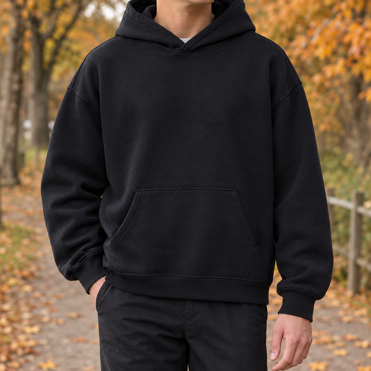 Christopher-Reid Heavyweight Hoodie - Black