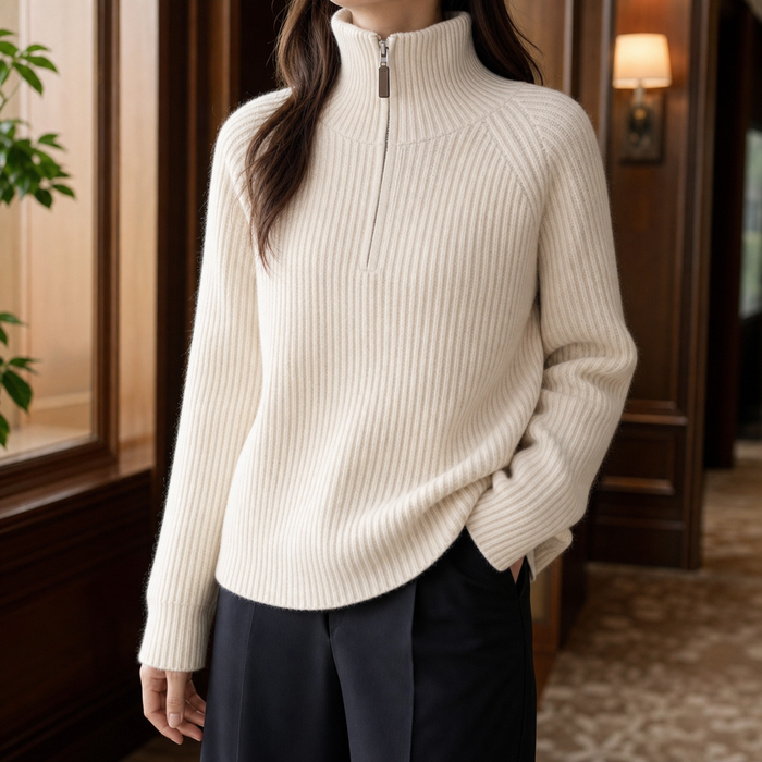 Elowen Half Zip Sweater