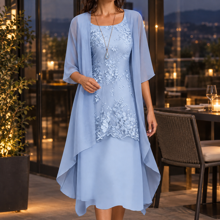 Nadine Lace Overlay Set