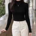 Half Turtleneck-black