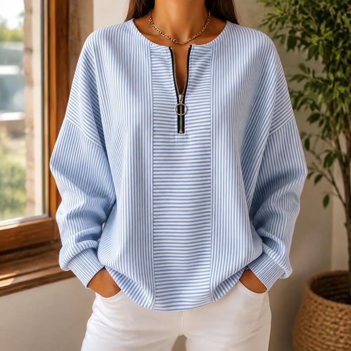 Vivienne Half Zip Top