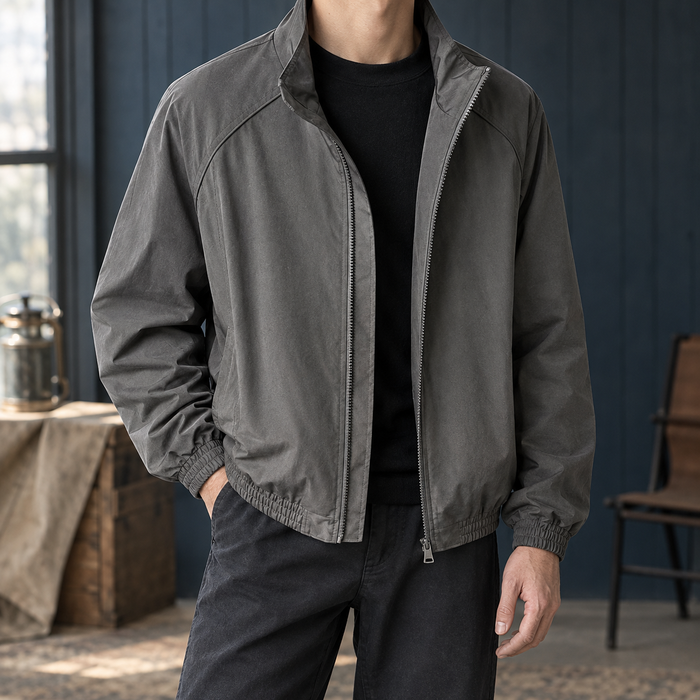 Jonah Stand Collar Jacket