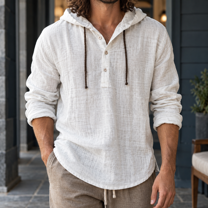 Herbert Hooded Henley