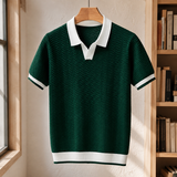 Leopold Textured Polo - Green