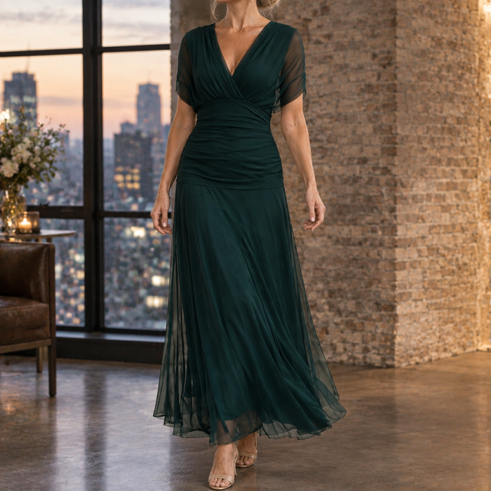 Anouk Draped Maxi Dress