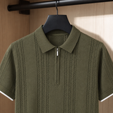 Felix Half-Zip Polo - Green