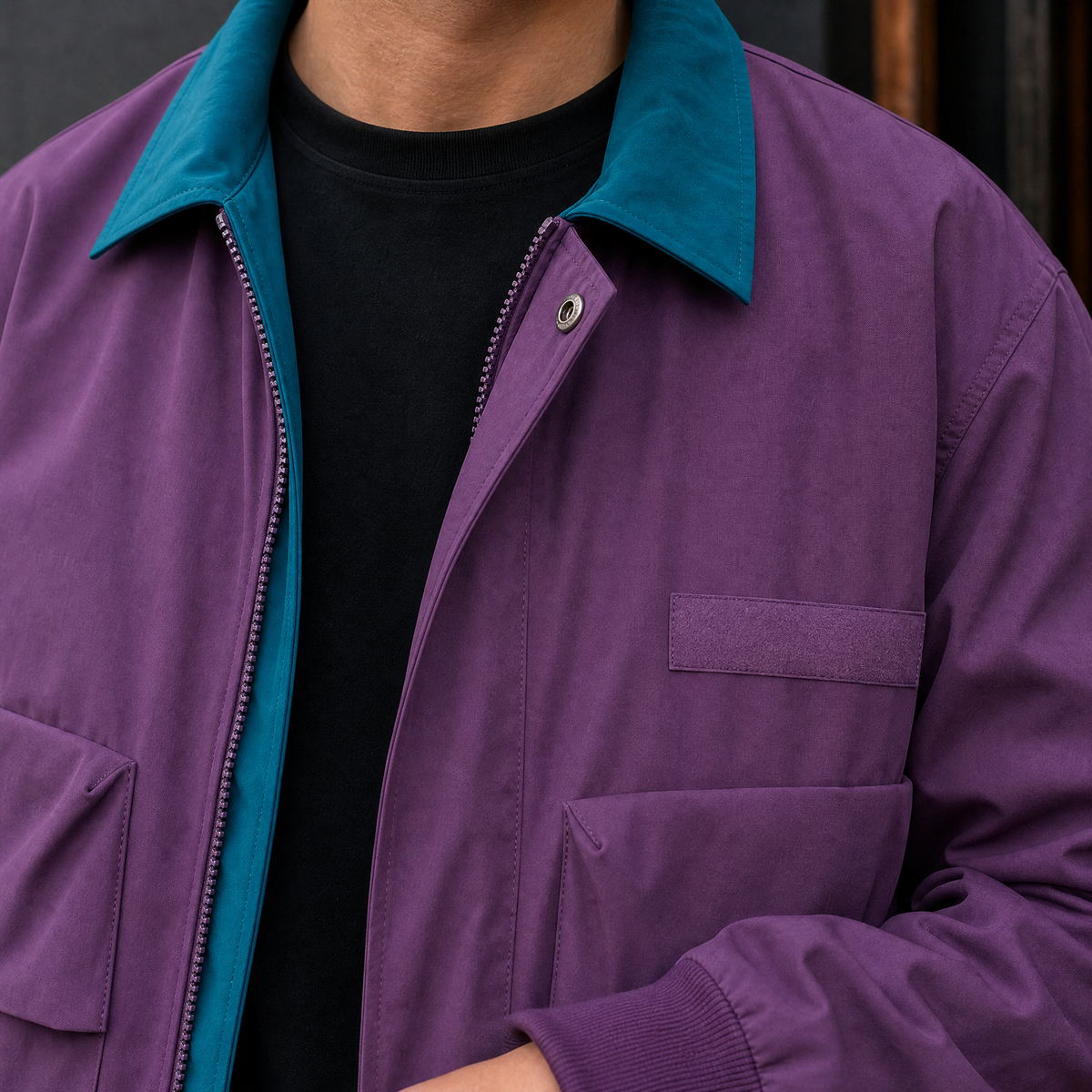Simon Utility Jacket - Lead Product Detail