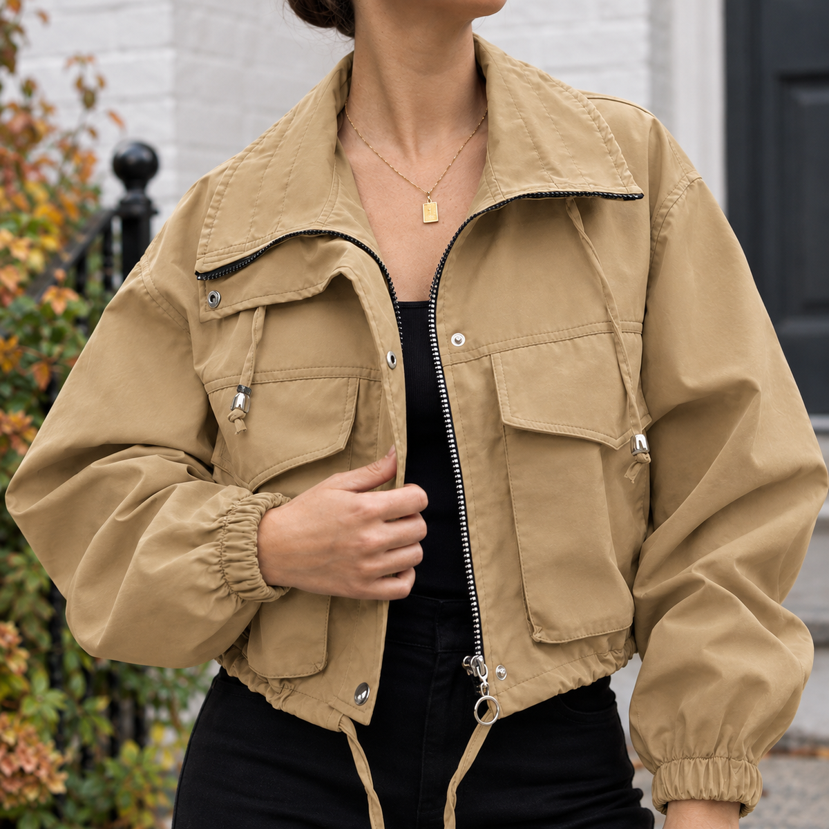 Daphne Utility Jacket - Lead Product Detail