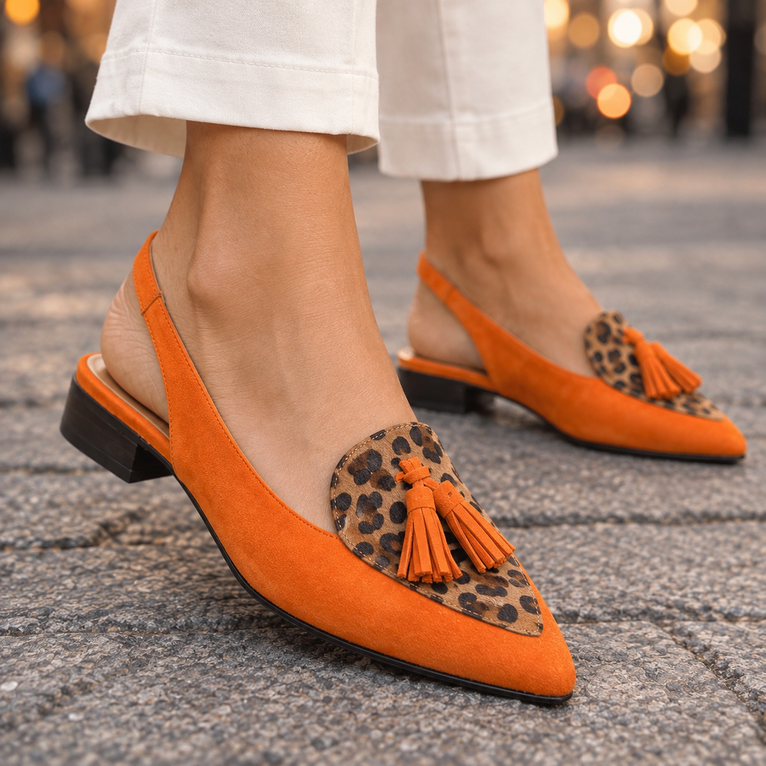 Grimaldi Tassel Slingbacks - Lead Product Detail