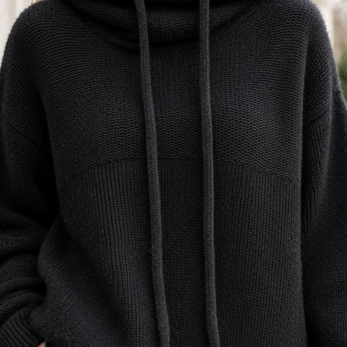 Desiree Cowl Neck Sweater - Lead Product Detail