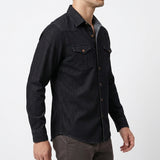 Hudson Denim Shirt - Lead Alternate View