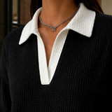 Lara Waffle Polo - Lead Product Detail