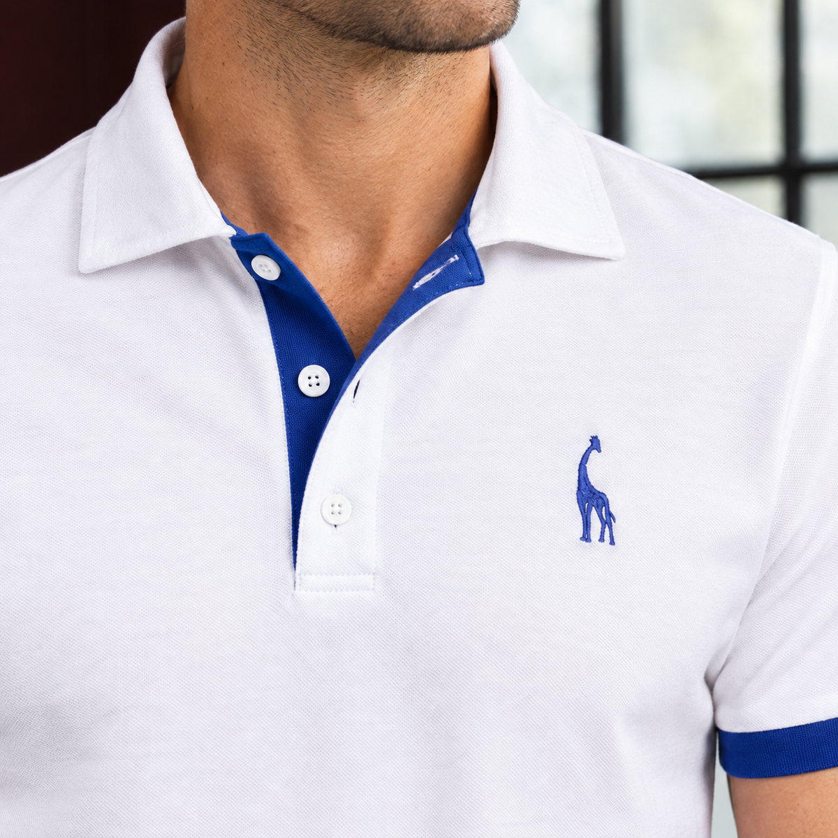 Raymond Contrast Polo - Lead Product Detail