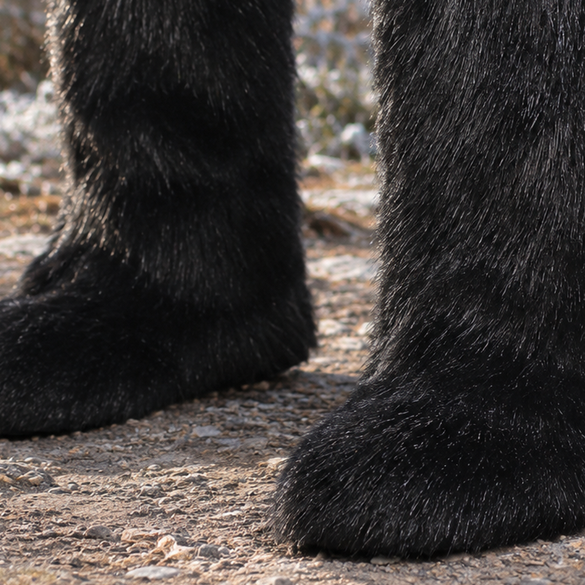 Scaligeri Faux Fur Boots - Lead Product Detail