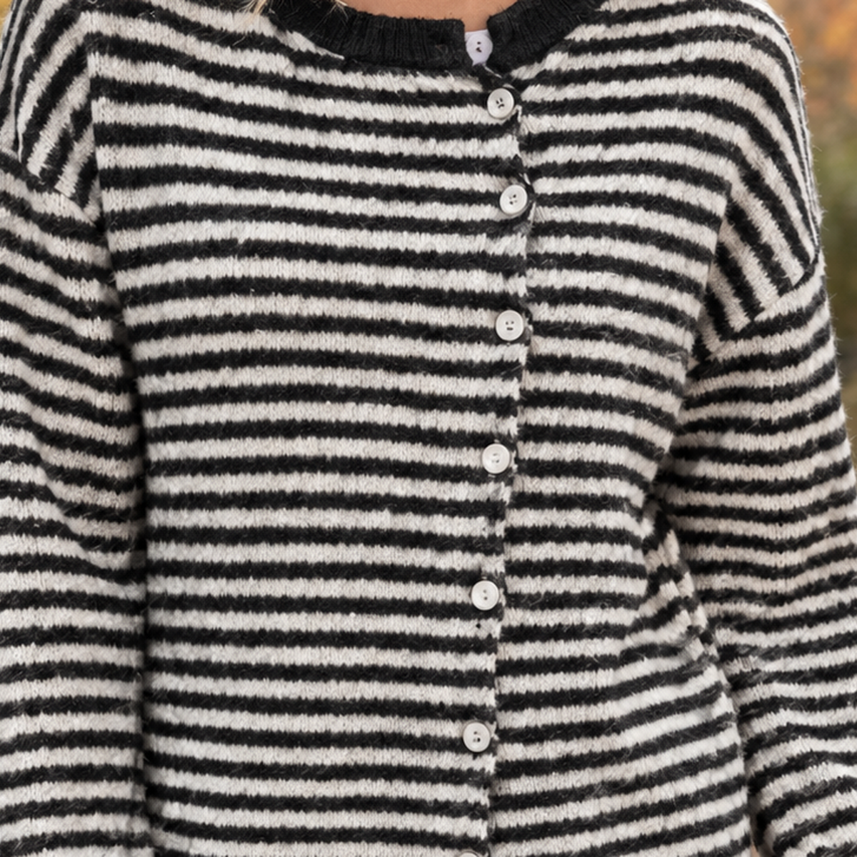 Naomi Striped Cardigan - Lead Product Detail