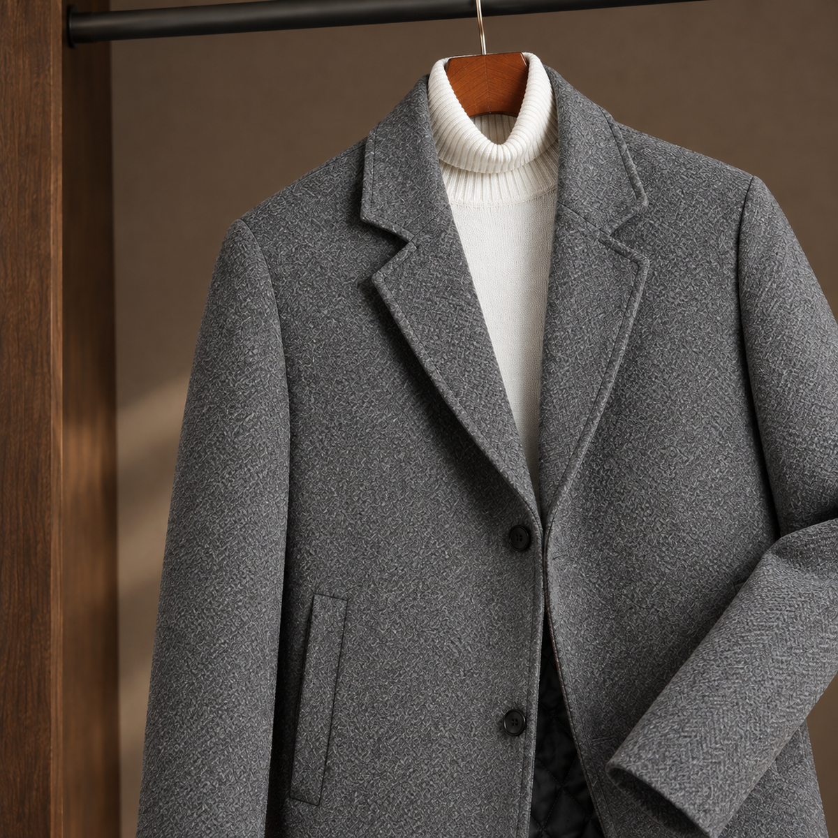 Charlie Tailored Overcoat - Lead Product Detail