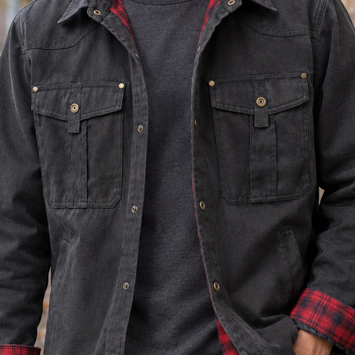 Balthasar Utility Jacket - Lead Product Detail