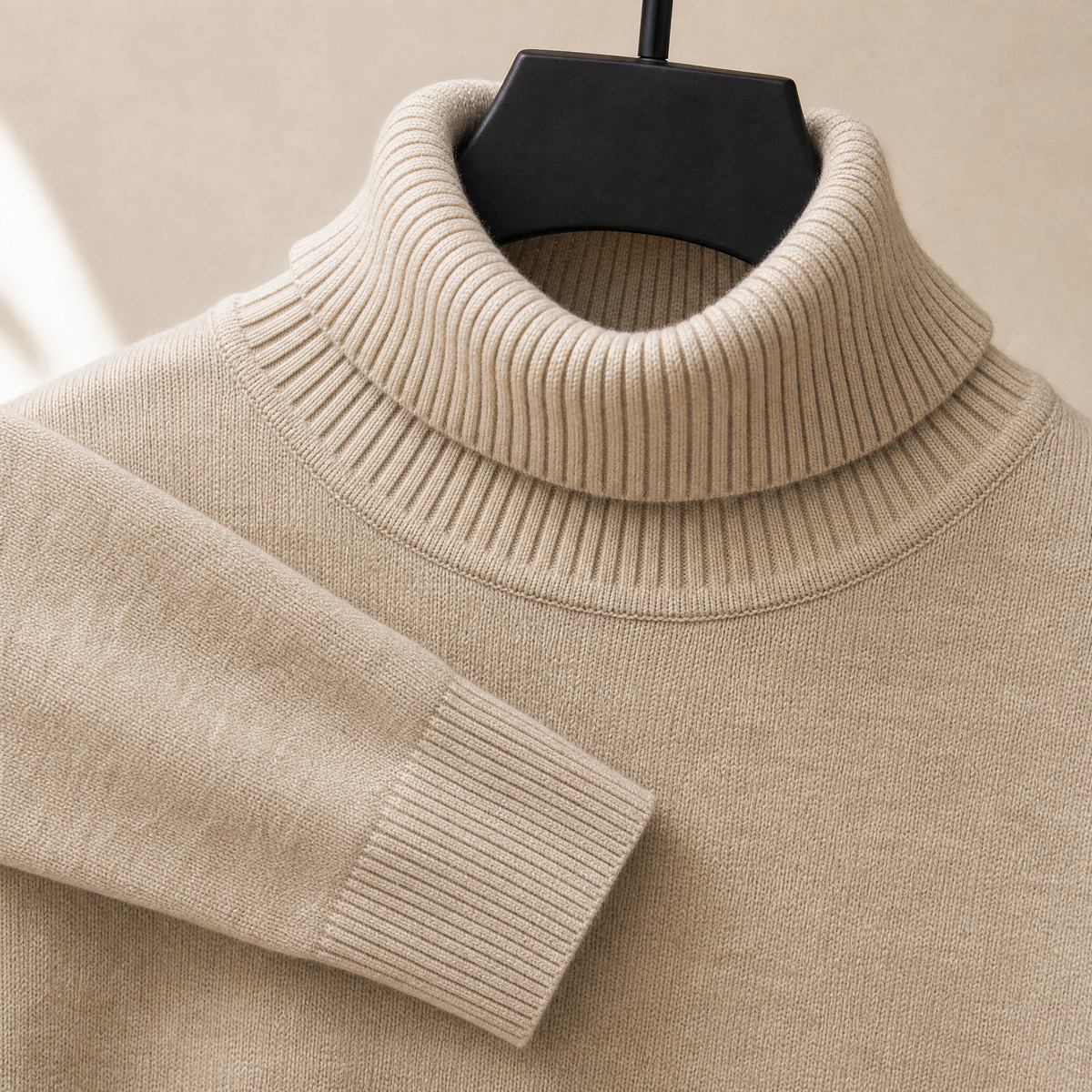Hubert Turtleneck Sweater - Lead Product Detail
