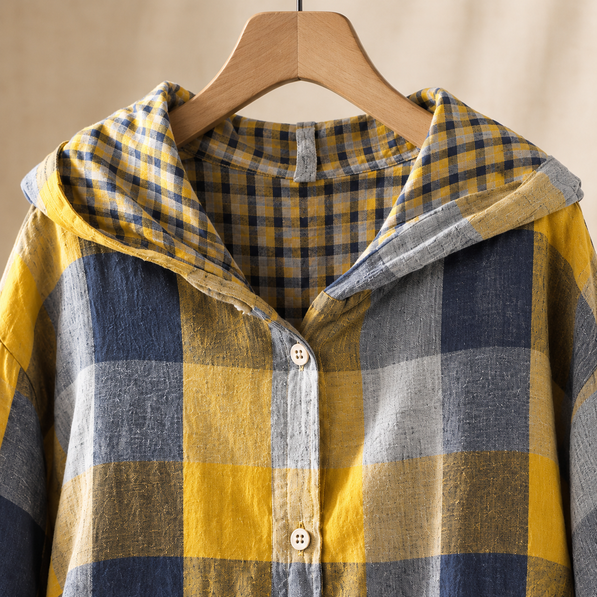 Pierrick Hooded Overshirt - Lead Product Detail