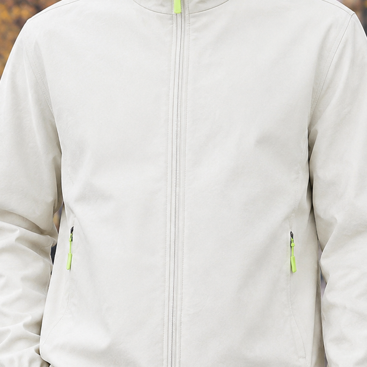 Norbert Stand Collar Jacket - Lead Product Detail