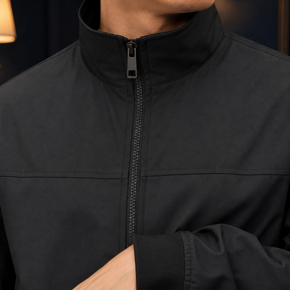 Quentin Flight Jacket - Lead Product Detail