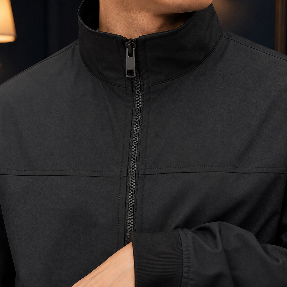 Quentin Flight Jacket - Lead Product Detail