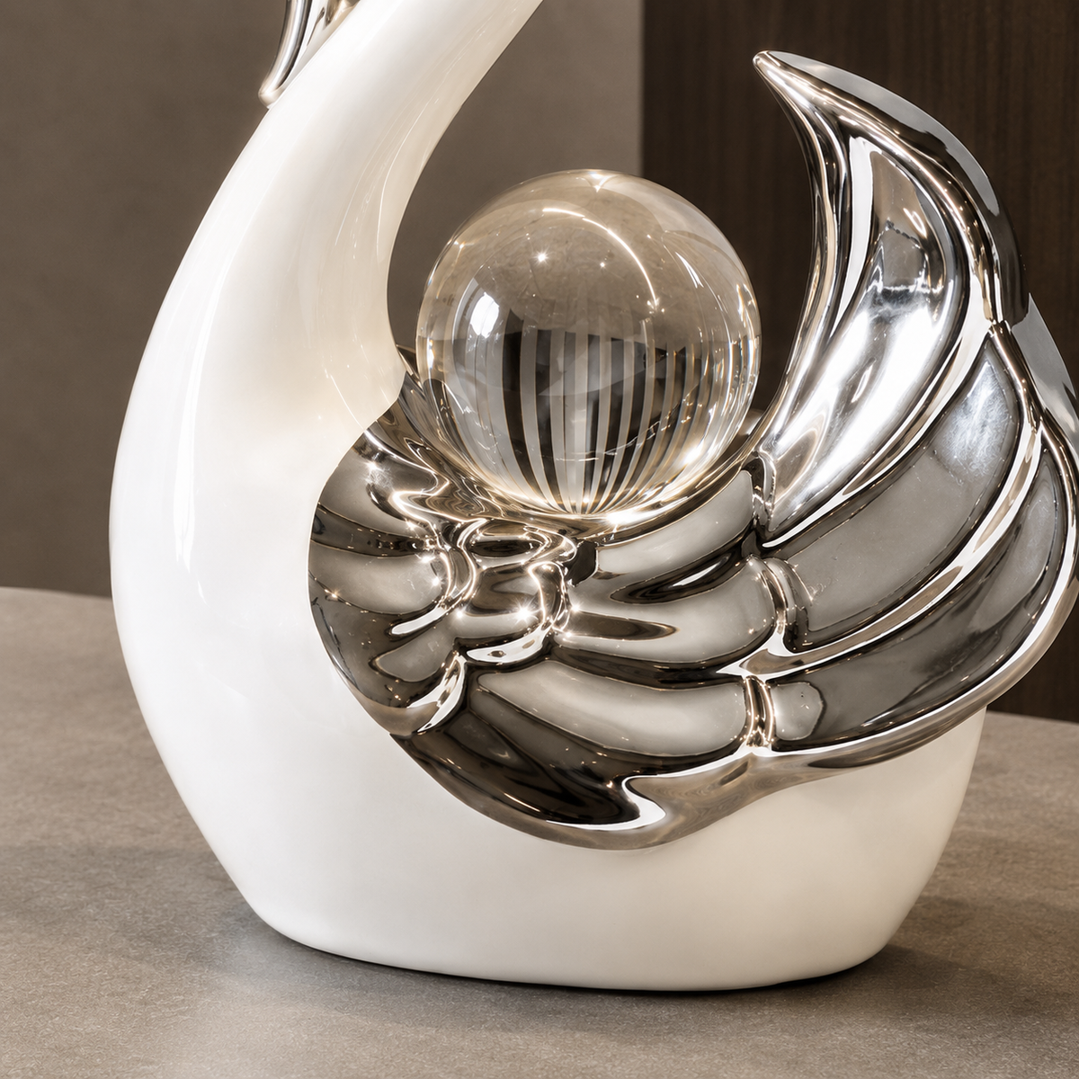 Stefan Ceramic Swan Set - Lead Product Detail