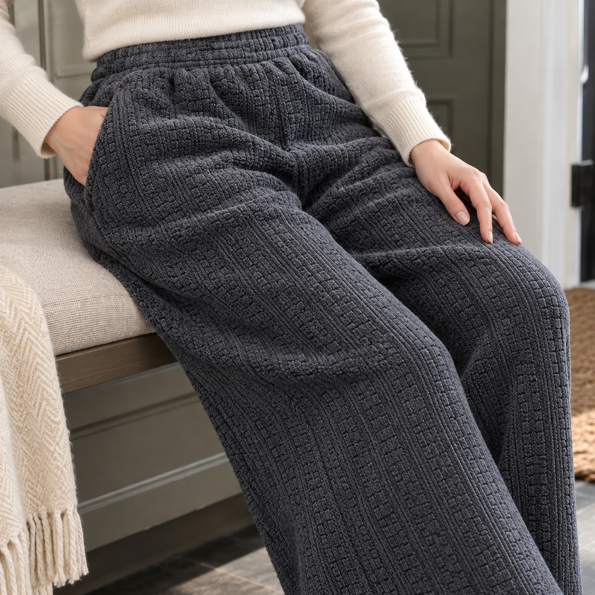 Gloria Wide Leg Pants - Lead Product Detail